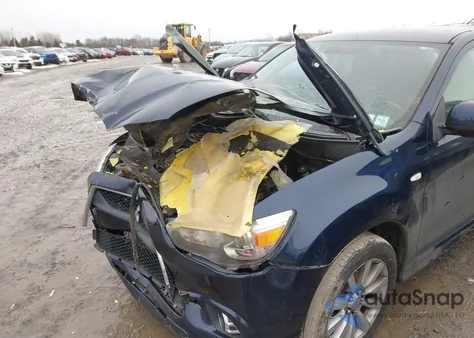 2011 Mitsubishi Outlander Sport Se from USA, damaged, VIN JA4AR4AUXBZ019618